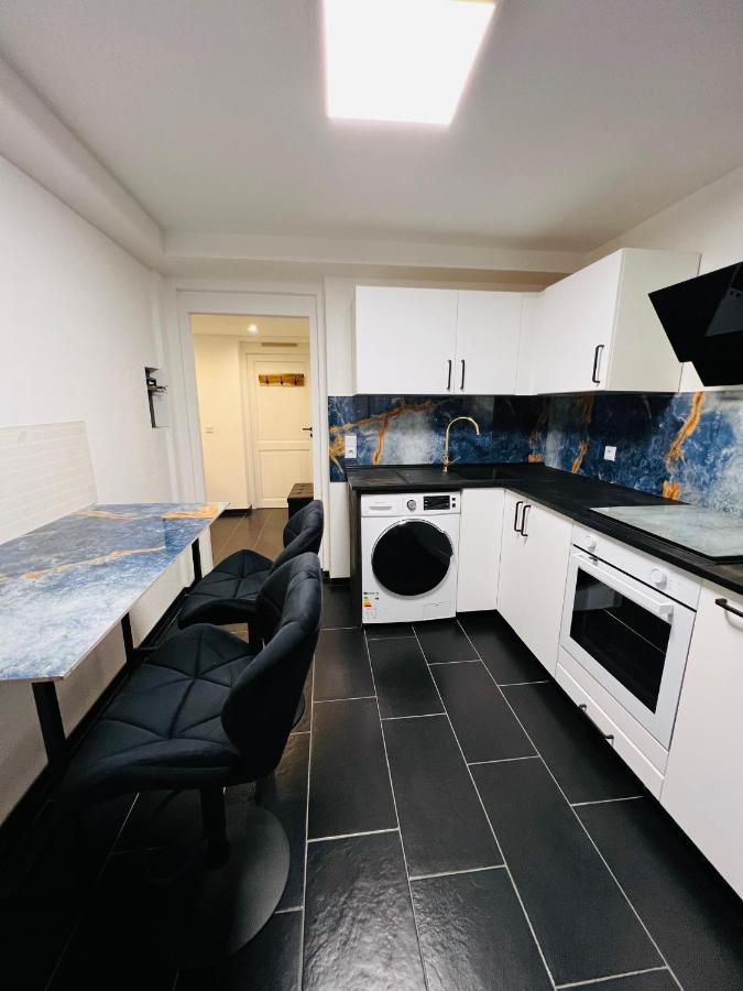 Souterrain 2 Zimmer Wohnung Freiburg Seepark Exterior foto