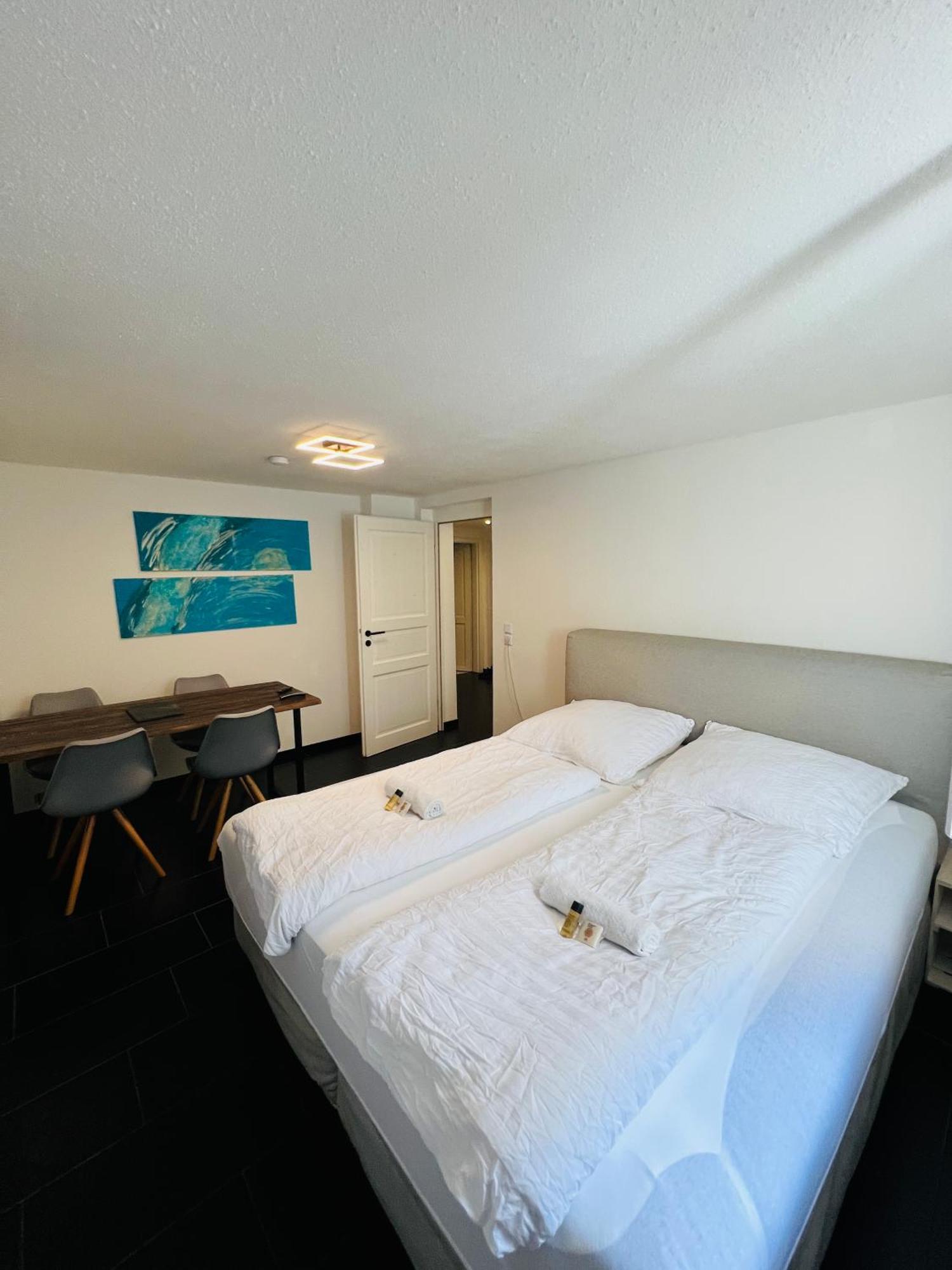 Souterrain 2 Zimmer Wohnung Freiburg Seepark Exterior foto